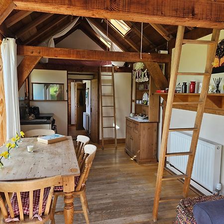 Log Cabin At The Old Summer Dairy Glastonbury サマートン エクステリア 写真