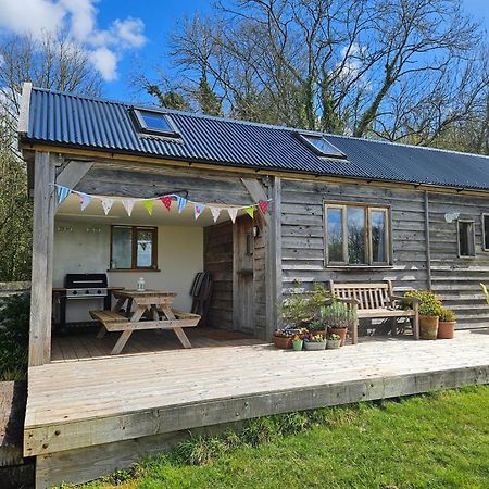 Log Cabin At The Old Summer Dairy Glastonbury サマートン エクステリア 写真
