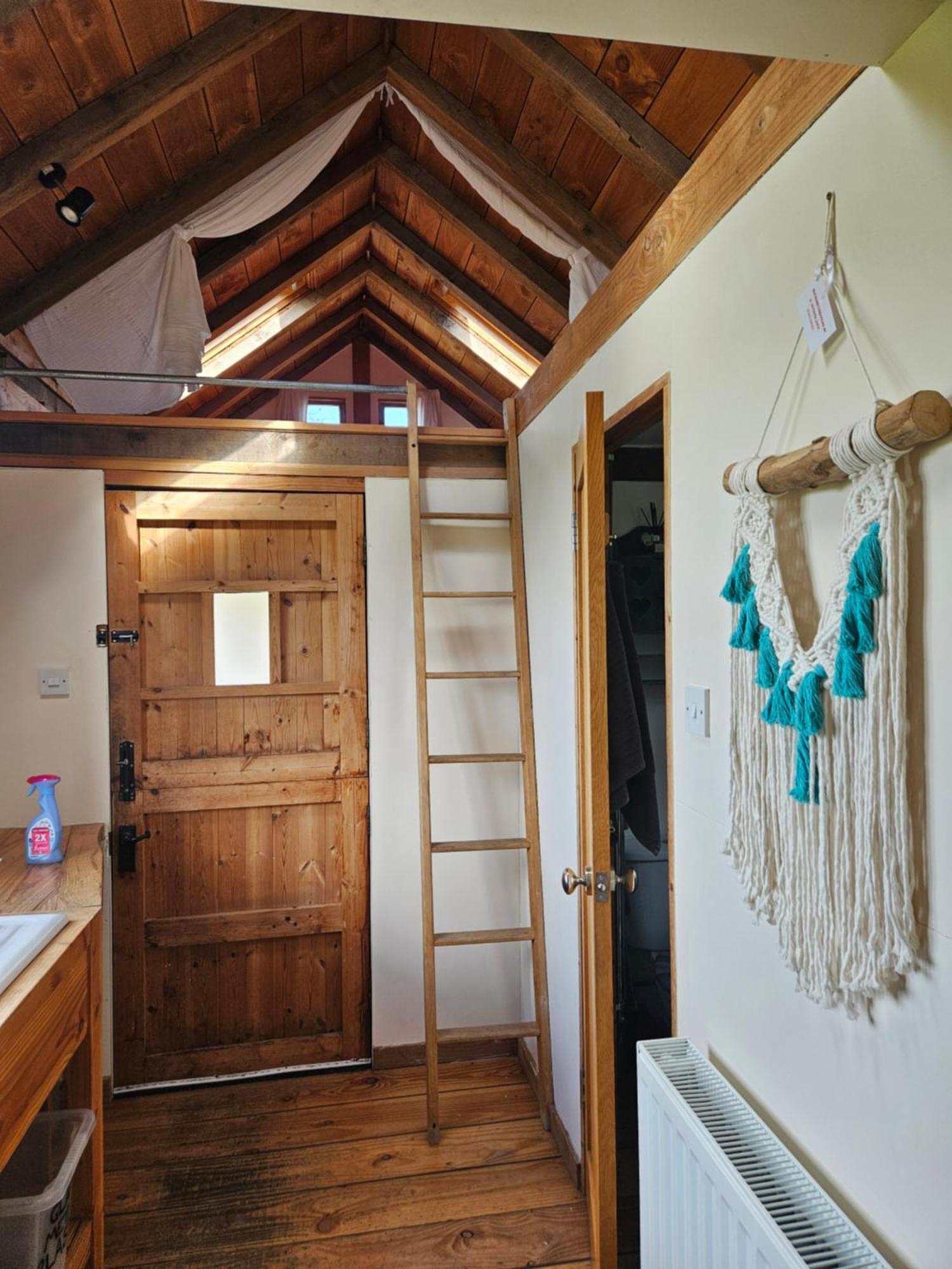 Log Cabin At The Old Summer Dairy Glastonbury サマートン エクステリア 写真