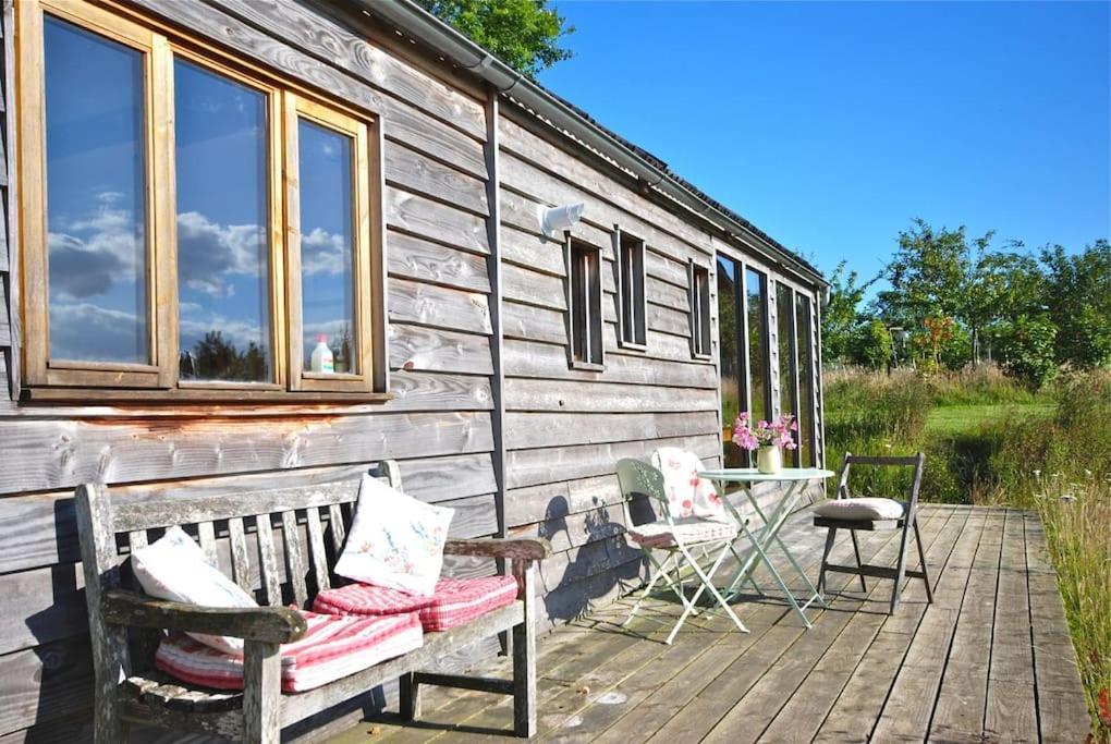 Log Cabin At The Old Summer Dairy Glastonbury サマートン エクステリア 写真